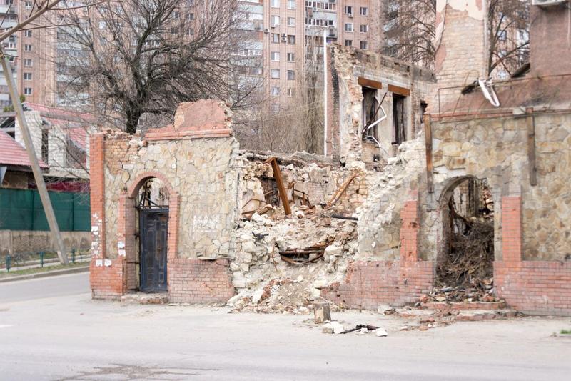 Cladire distrusa in Luhansk, Foto: Sergey Kolesnikov, Dreamstime.com