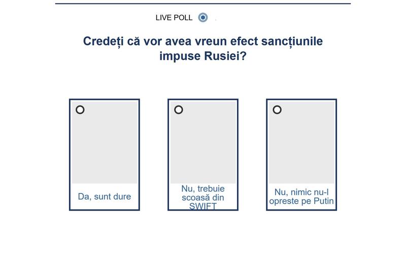 Sondaj sanctiuni Rusia, Foto: Hotnews