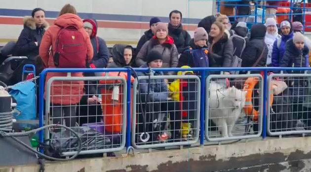 Refugiati in vama Isaccea, Foto: Ziua de Constanta