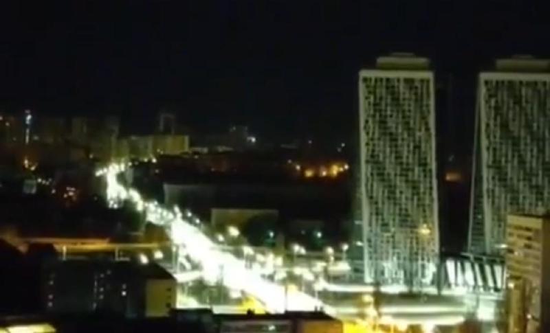 Kiev, sub un nou atac sambata seara, Foto: Captura