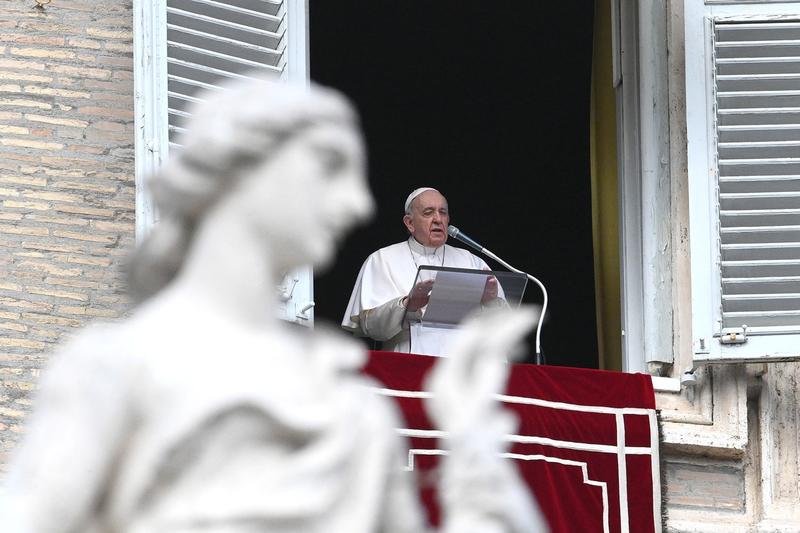 Papa Francisc apel contra războiului în Ucraina, Foto: Vincenzo PINTO / AFP / Profimedia