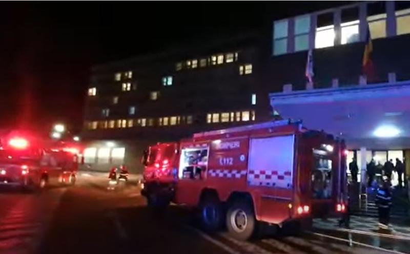 Incendiu Spitalul Suceava, Foto: Captura Facebook