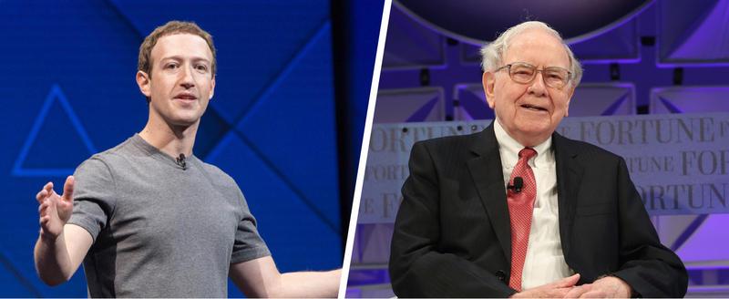 Mark Zuckerberg si Warren Buffett, Foto: buffetodia.blogspot.com