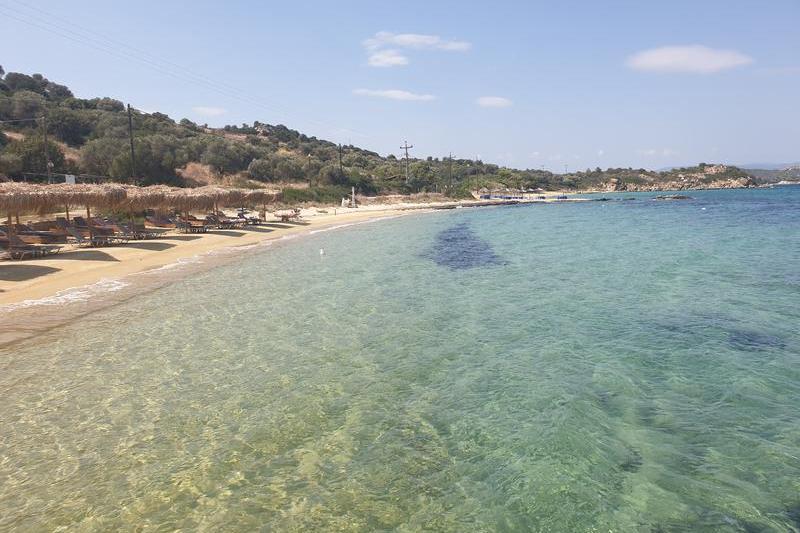 Plaja in Ammouliani Grecia, Foto: Hotnews