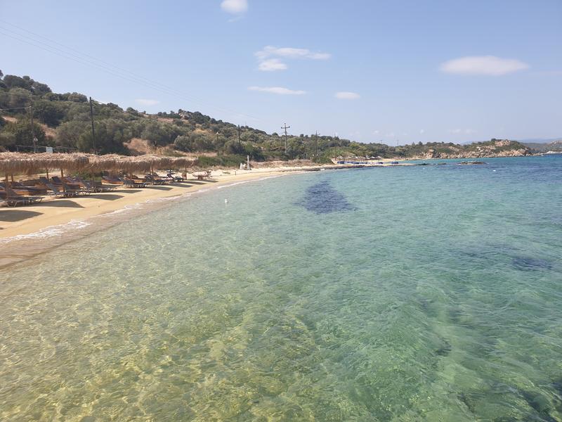 Plaja in Ammouliani Grecia, Foto: Hotnews