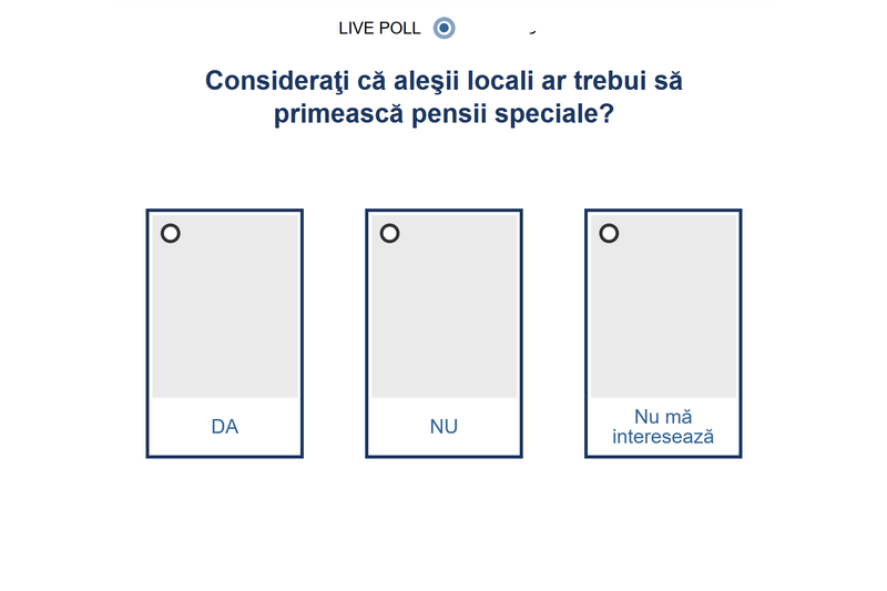Sondaj TVR pensii aleși locali, Foto: Hotnews