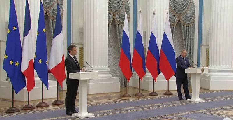 Macron si Putin, Foto: Captura YouTube