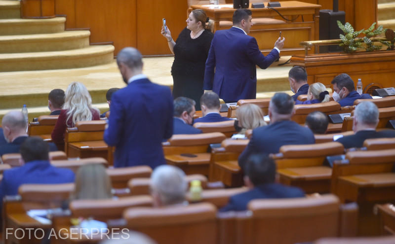 George Simion si Diana Sosoaca, Foto: AGERPRES