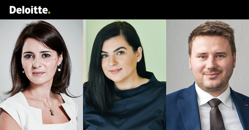 Ramona Tariuc, Victoria Dobre, Alex Stancu, Foto: Deloitte Romania