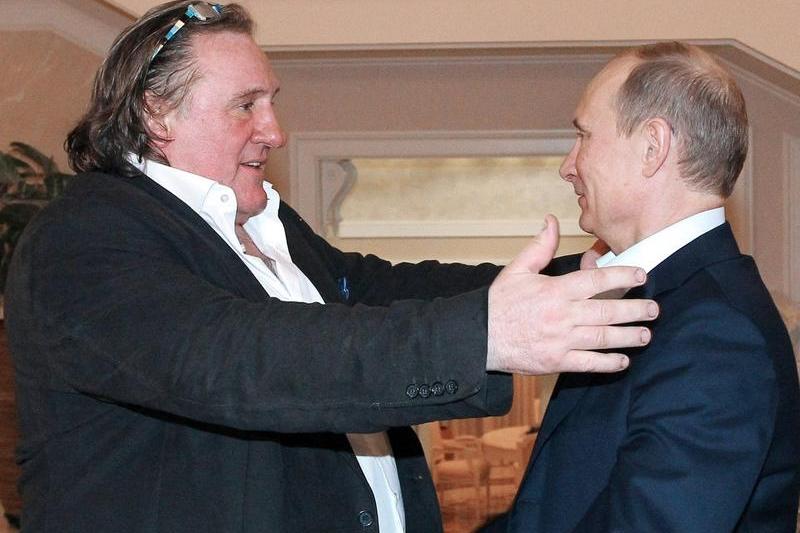 Gerard Depardieu si Vladimir Putin in 2013, Foto: Mikhail Klimentyev / AFP / Profimedia