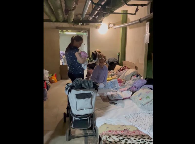 Spital de copii din Kiev, Foto: Captura video