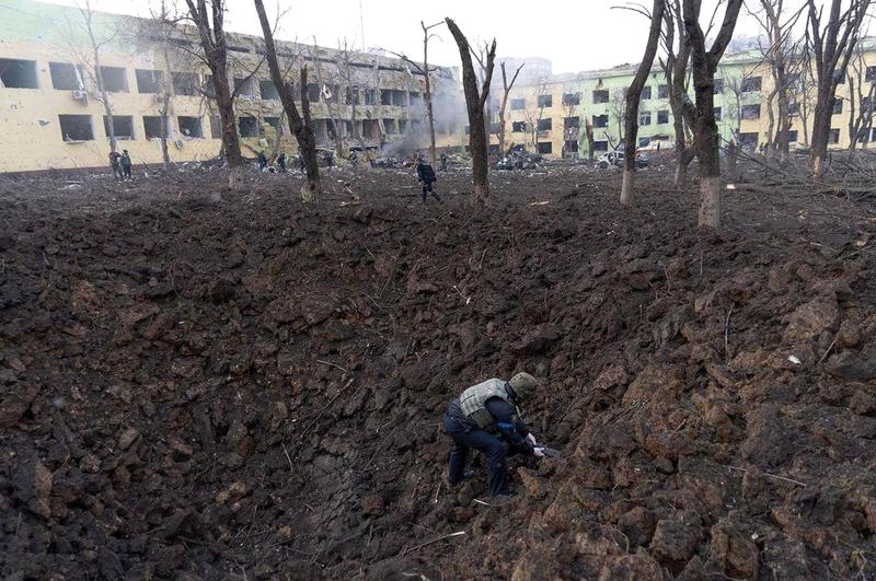 Atacul asupra maternitatii din Mariupol a avut efecte dezastruoase, Foto: EyePress News / Shutterstock Editorial / Profimedia Images