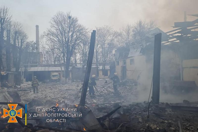 Bombardamente in orase ucrainene, Foto: Serviciul ucrainean de urgenta