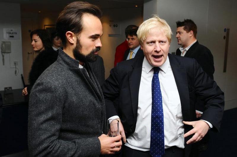 Boris Johnson si Evgheni Lebedev, Foto: Hotnews