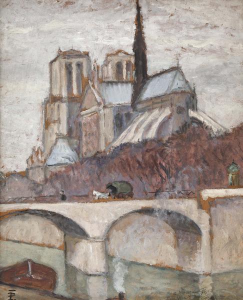 Sena către Notre Dame - Theodor Pallady, Foto: Artmark