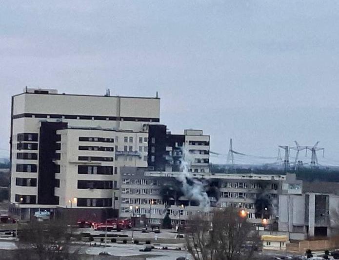 Centrala nucleara Zaporojie pe 4 martie , Foto: Handout / AFP / Profimedia