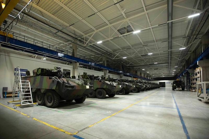 Blindatele Piranha 5 la UMB, Foto: General Dynamics European Land Systems