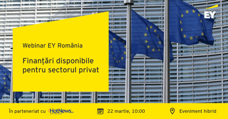 Finanțări disponibile pentru sectorul privat, Foto: EY România