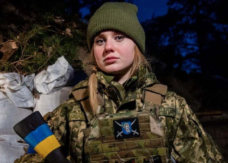 Luptătoare din forțele de apărare ucrainene, Foto: Armata ucraineana