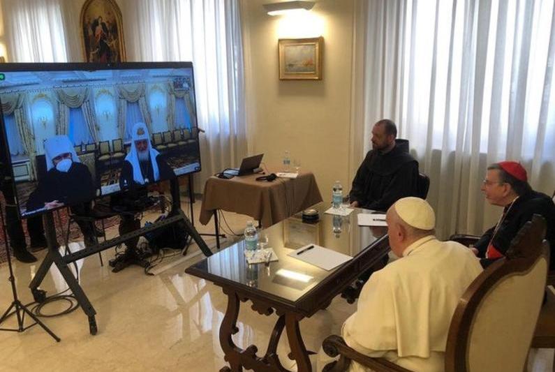 Papa Francisc si patriarhul Kirill, Foto: Vatican Media Press Office / Zuma Press / Profimedia Images