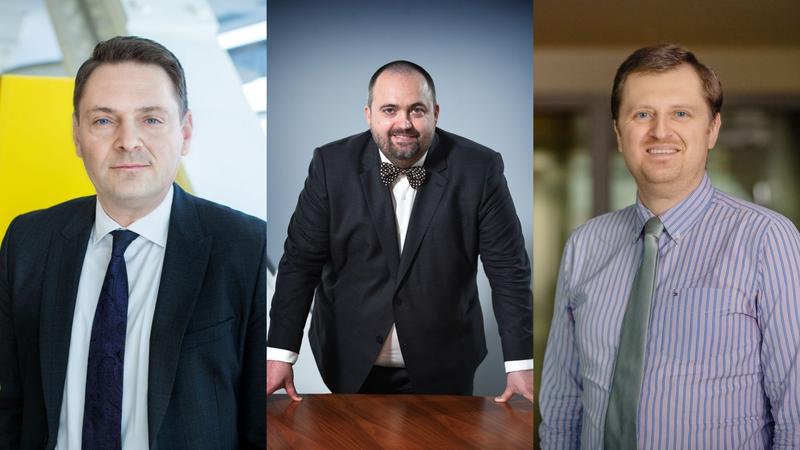 Adrian Rus, Emanuel Băncilă, Costin Manta, Foto: EY România