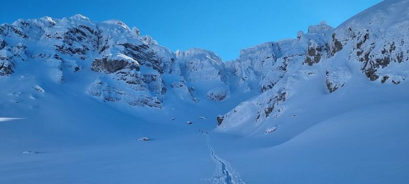 Primavara cu multa zapada la munte, Foto: Laurentiu Barza