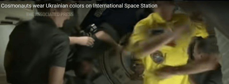 Cosmonaut rus ajuns pe statia spatiala, Foto: Captura