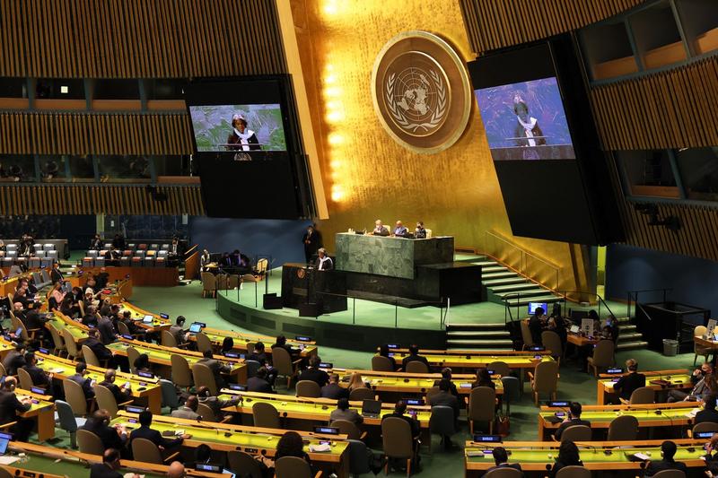 Adunarea Generală a ONU a cerut cu o majoritate covârşitoare Rusiei să înceteze războiul din Ucraina, Foto: Michael M. Santiago / Getty Images / Profimedia