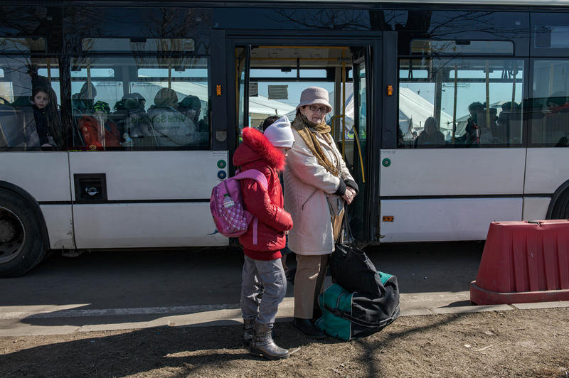 Refugiati in Vama Siret, Foto: Israel Fuguemann/SOPA Images/Shutterstock Editorial/Profimedia Images