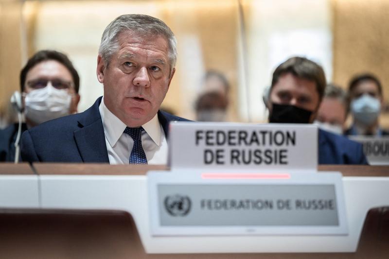 Gennadi Gatilov, ambasadorul Rusiei la ONU, Foto: Fabrice COFFRINI / AFP / Profimedia