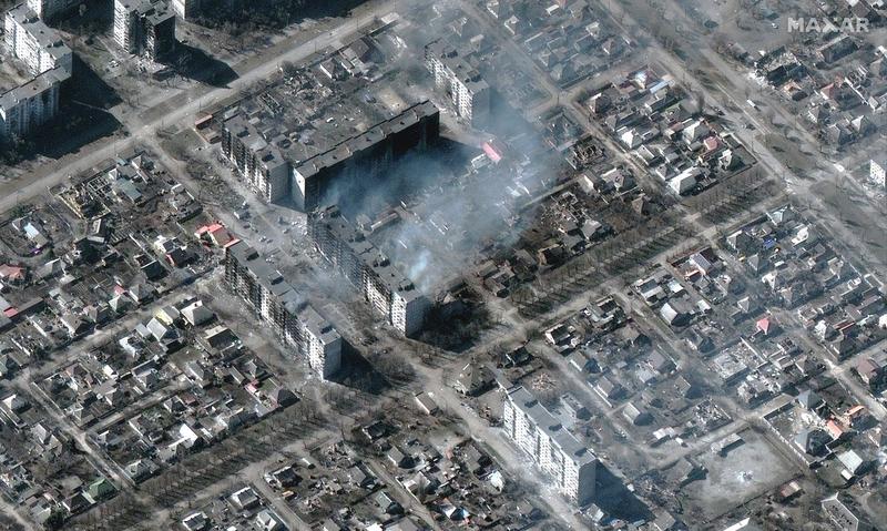 Mariupol - imagini din satelit cu distrugerile provocate de ruși, Foto: AFP / AFP / Profimedia