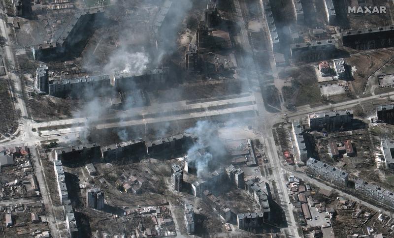 Mariupol - imagini din satelit cu distrugerile provocate de ruși, Foto: AFP / AFP / Profimedia