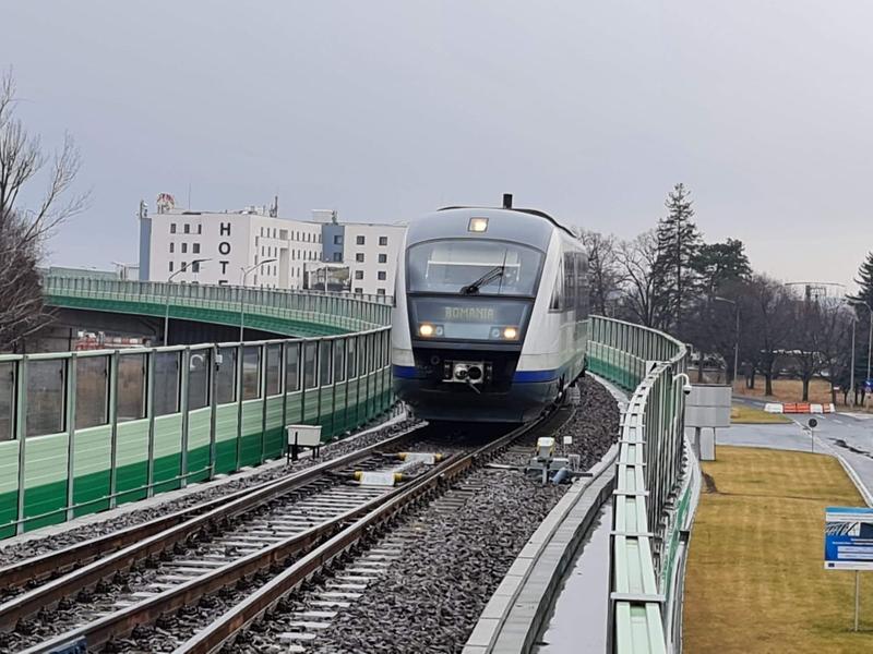 Tren sosind la gara din Aeroport, Foto: Vlad Barza / HotNews.ro