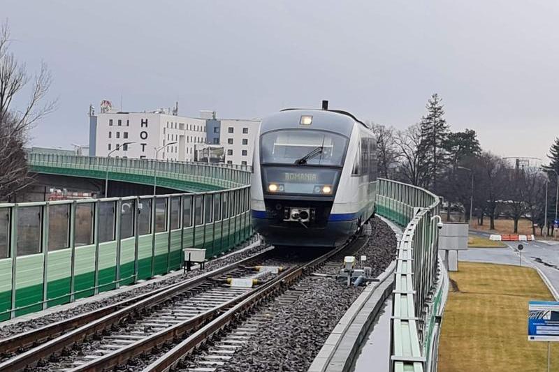 Tren sosind la gara din Aeroport, Foto: Vlad Barza / HotNews.ro