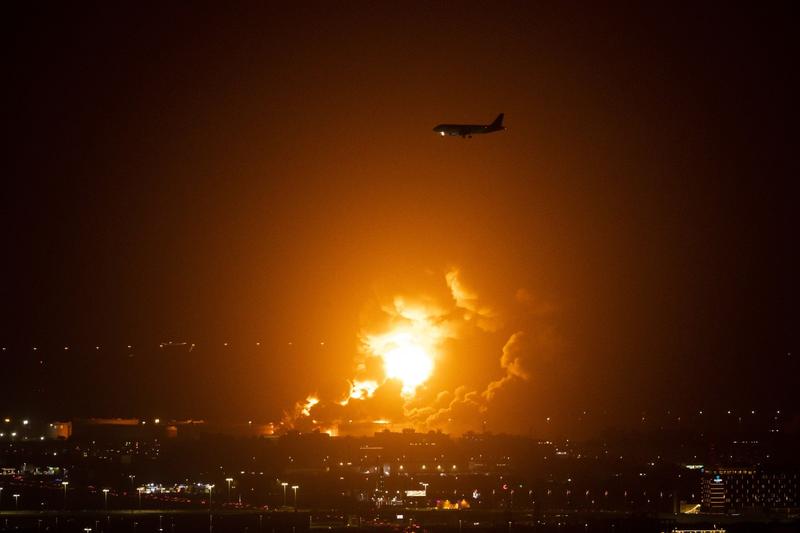 Explozie puternică la o rafinărie de petrol din Jeddah, Arabia Saudită, Foto: Antonin Vincent/DPPI/LiveMedia / Shutterstock Editorial / Profimedia