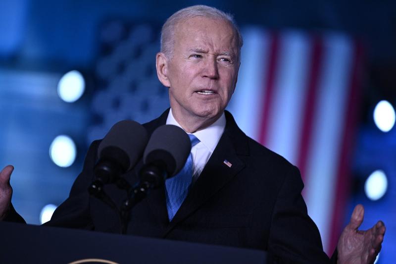 Joe Biden, discurs în Polonia, Foto: Brendan Smialowski / AFP / Profimedia