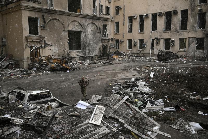 Război în Ucraina: orașul Harkiv, bombardat intens de ruși, Foto: Aris Messinis / AFP / Profimedia Images