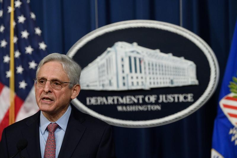 Procurorul general al SUA (secretarul Justiţiei), Merrick Garland, Foto: UPI / Alamy / Alamy / Profimedia