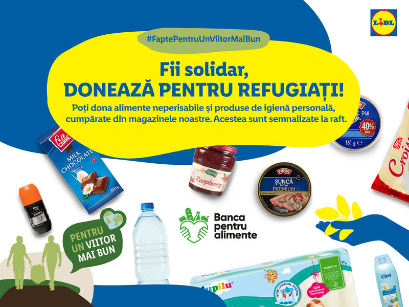 Colectă de alimente în magazinele Lidl, Foto: Lidl