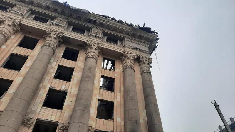 bombardamente la Harkiv, Foto: Protectia civila din Ucraina
