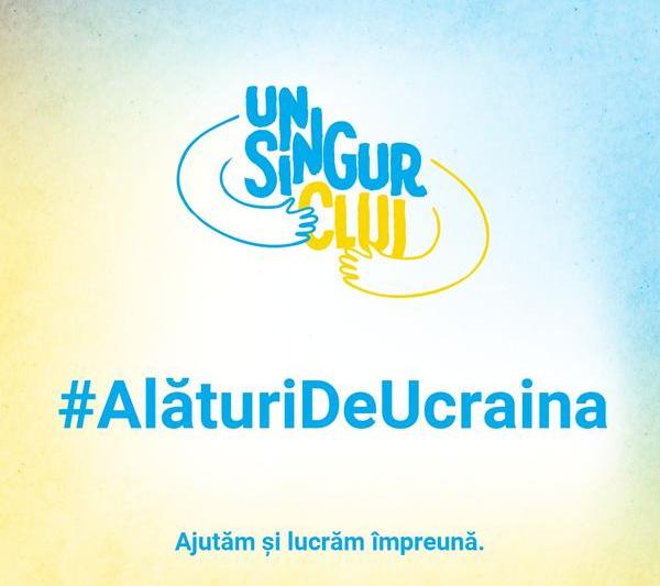 "Un singur Cluj" alături de Ucraina, Foto: Un singur Cluj