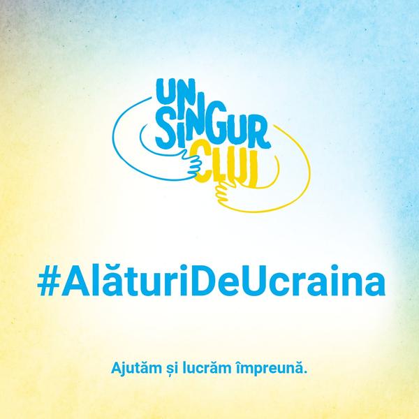 "Un singur Cluj" alături de Ucraina, Foto: Un singur Cluj