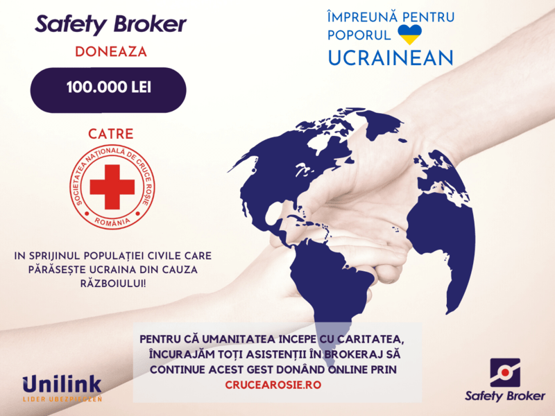 Umanitatea incepe cu caritate, Foto: Safety Broker