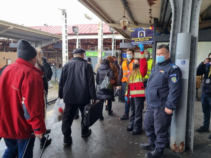 Refugiați Gara de Nord 6, Foto: Hotnews