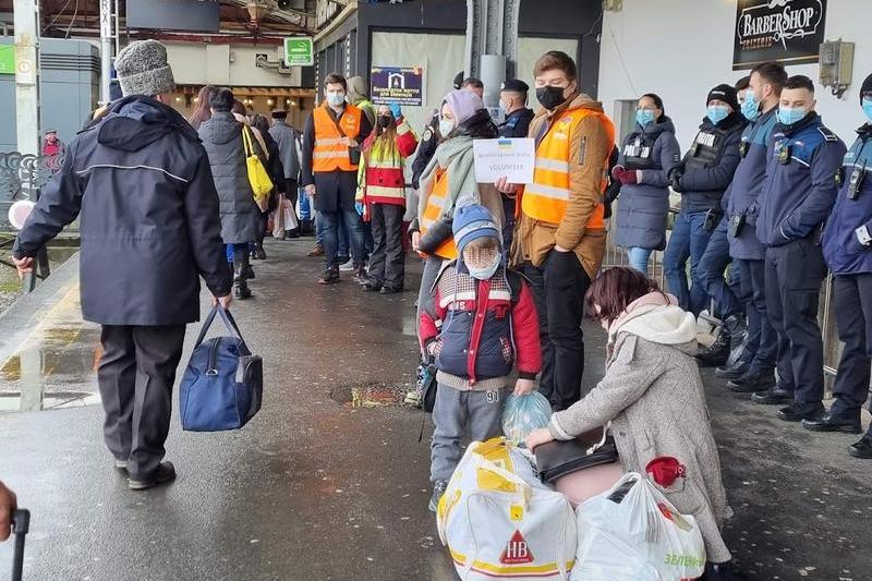 Refugiați Gara de Nord 7, Foto: Hotnews