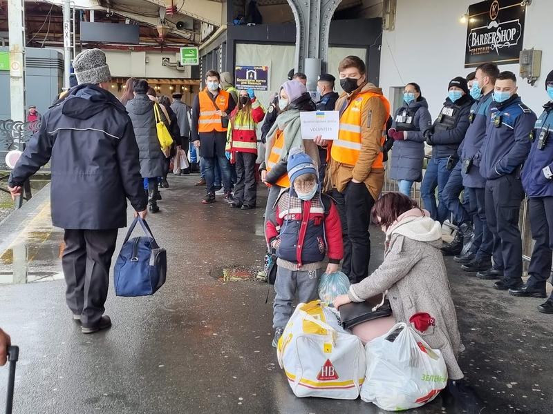 Refugiați Gara de Nord 7, Foto: Hotnews