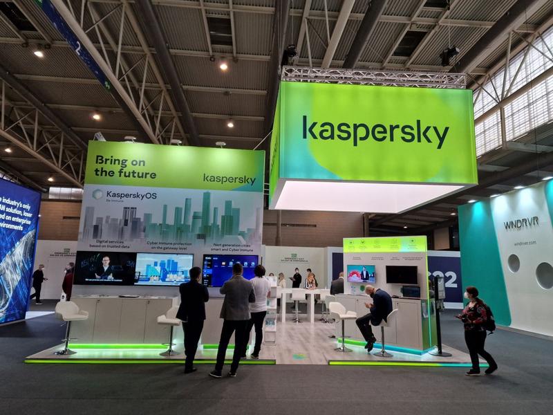 Standul Kaspersky la MWC, Foto: Hotnews