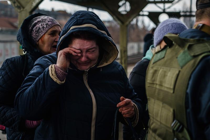 Evacuarea civililor din Ucraina, Foto: MARCUS YAM/LOS ANGELES TIMES / Shutterstock Editorial / Profimedia