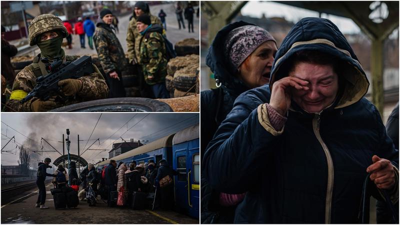 Razboiul din Ucraina și evacuarea civililor, Foto: Colaj foto