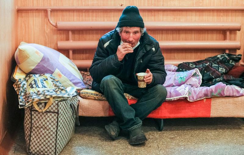 Persoana care a reusit sa fie evacuata din Mariupol, Foto: Sergei Bobylev / TASS / Profimedia Images